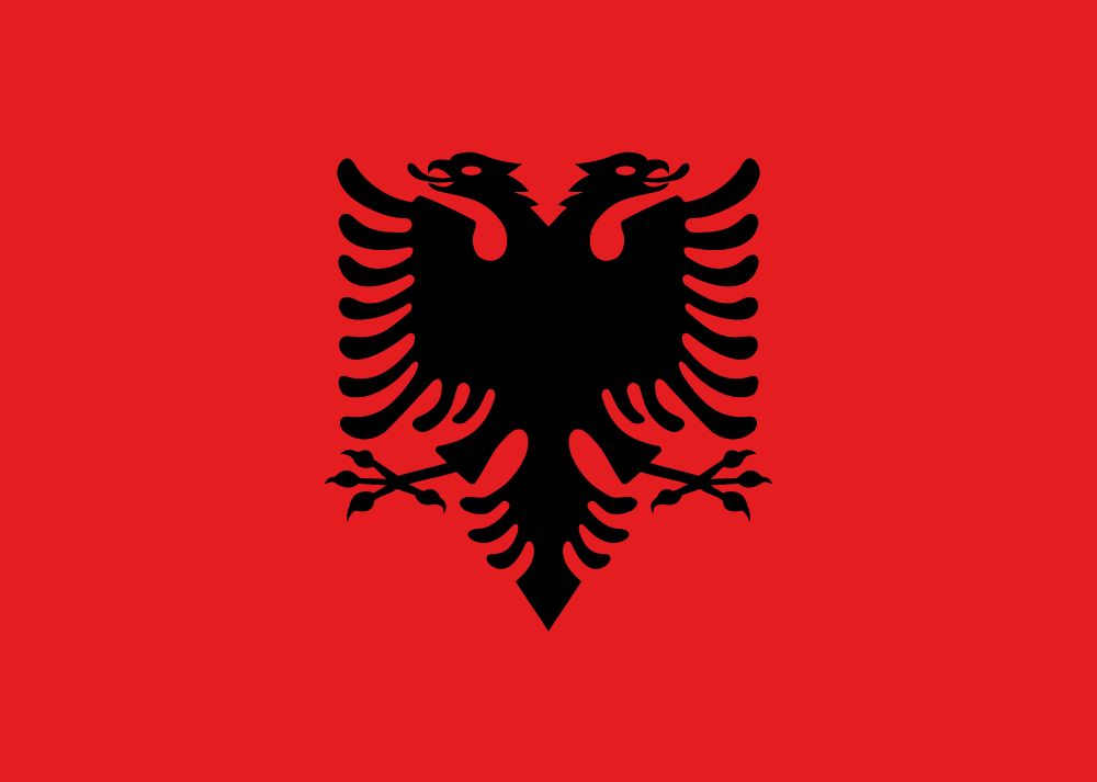 Flag of Albania