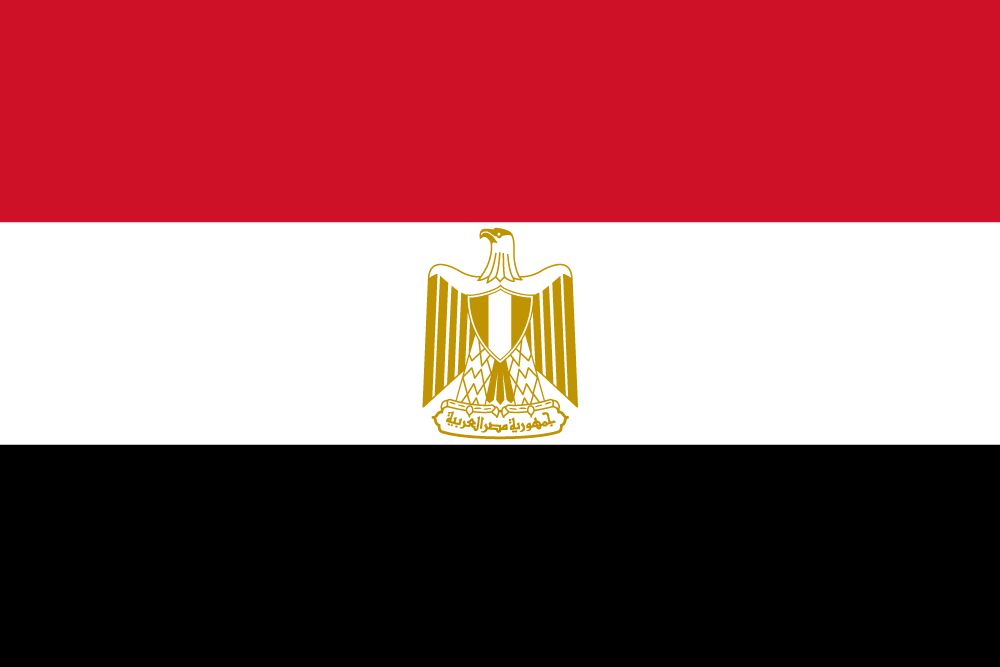 Flag of Egypt image and meaning Egyptian flag - Country flags
