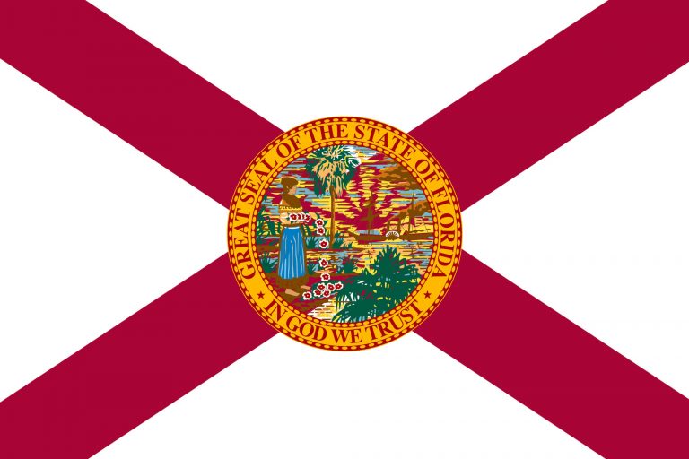 Flagge von Florida Bild und Bedeutung Florida-Flagge - Country flags