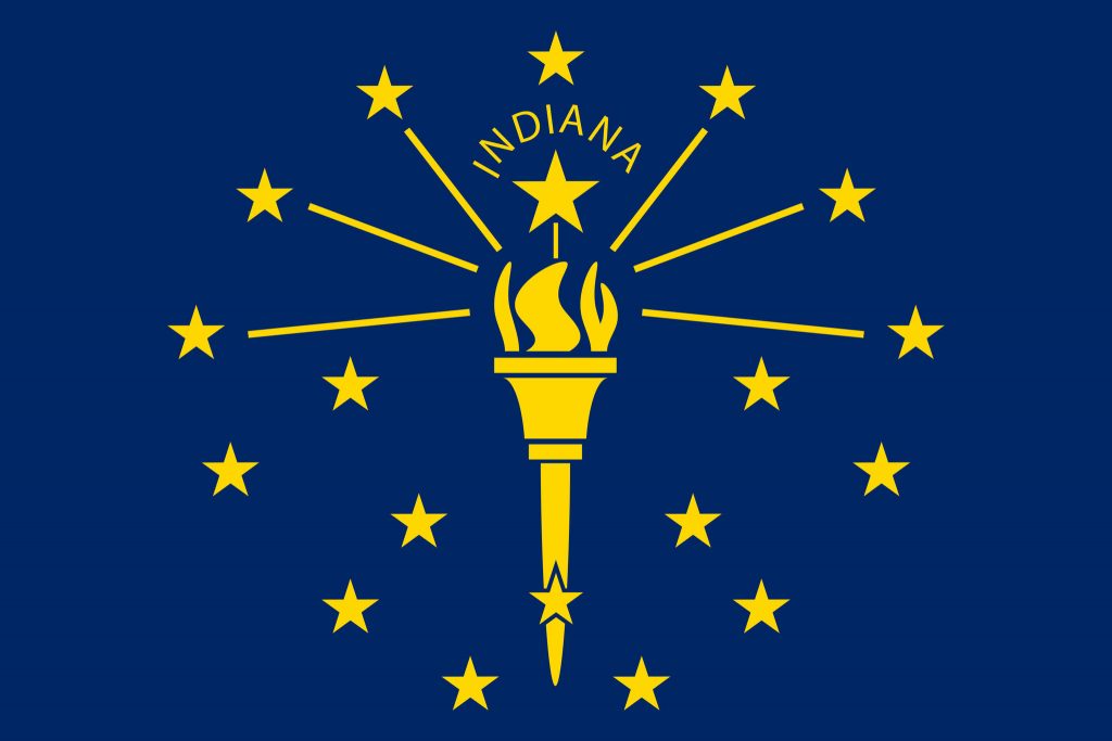 Indiana flag States package Country flags