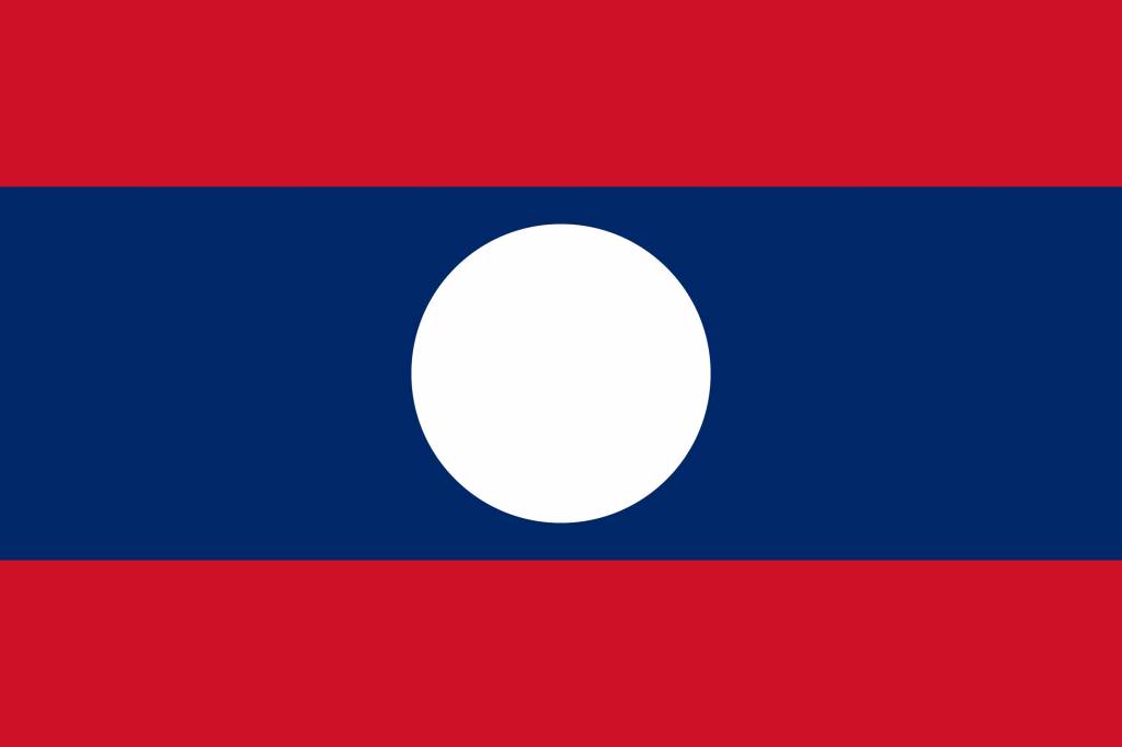 Laos flag icon - Country flags