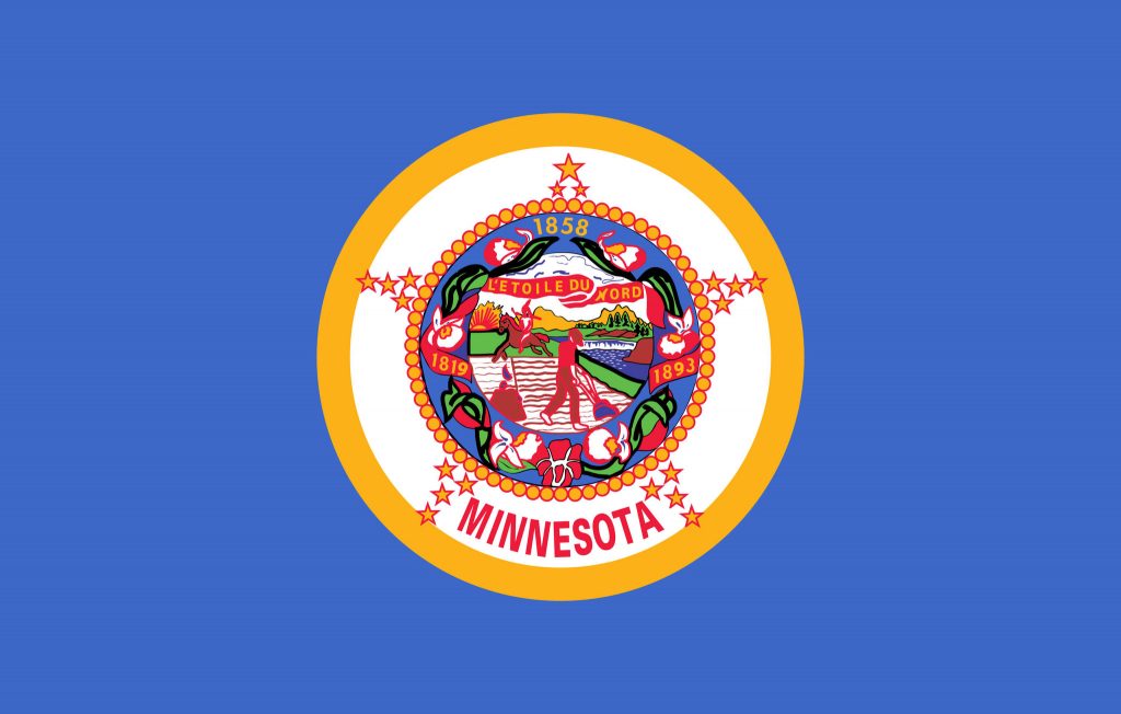 Flag of Minnesota image and meaning Minnesota flag Country flags