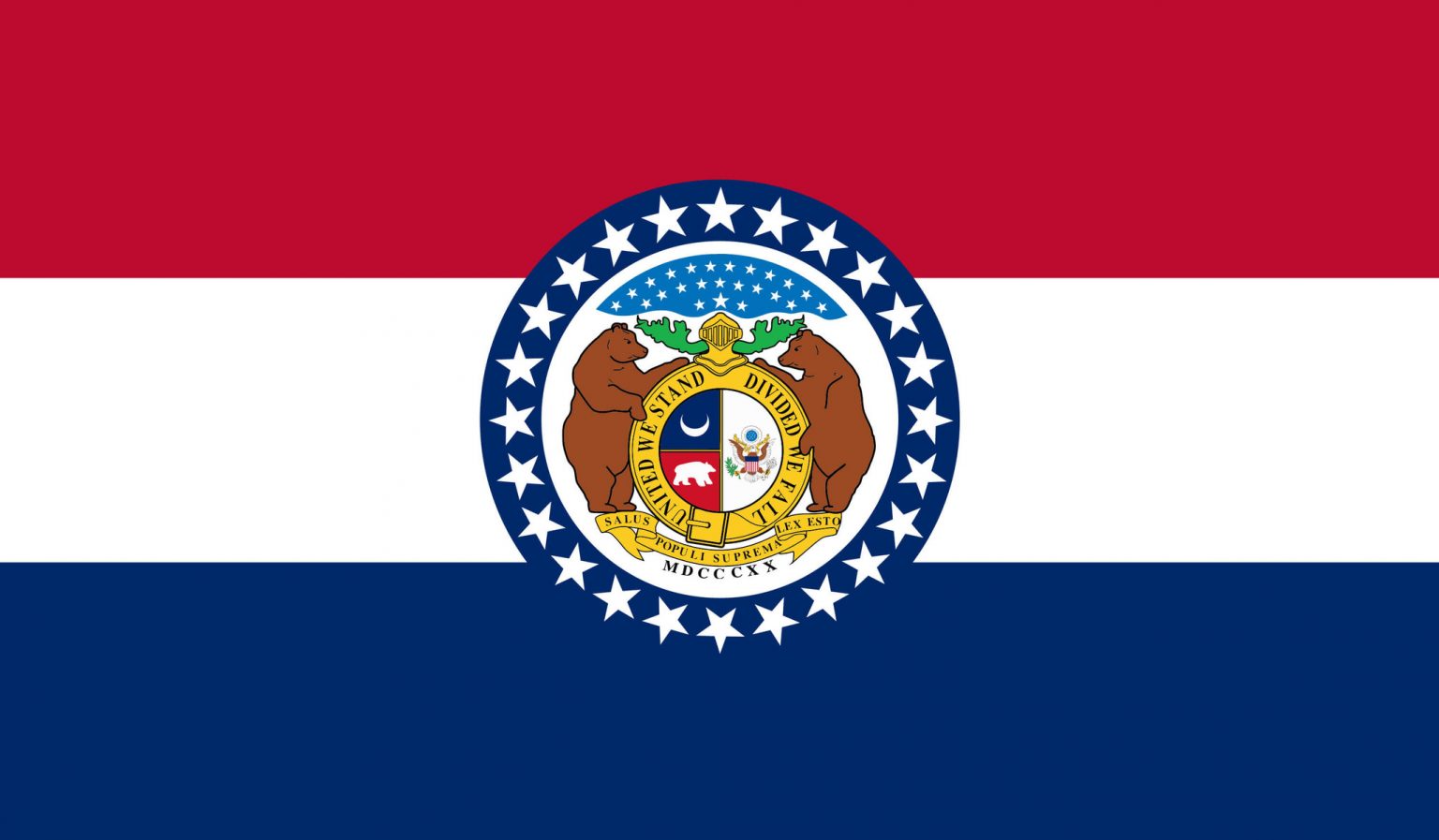 Flag of Missouri image and meaning Missouri flag - Country flags