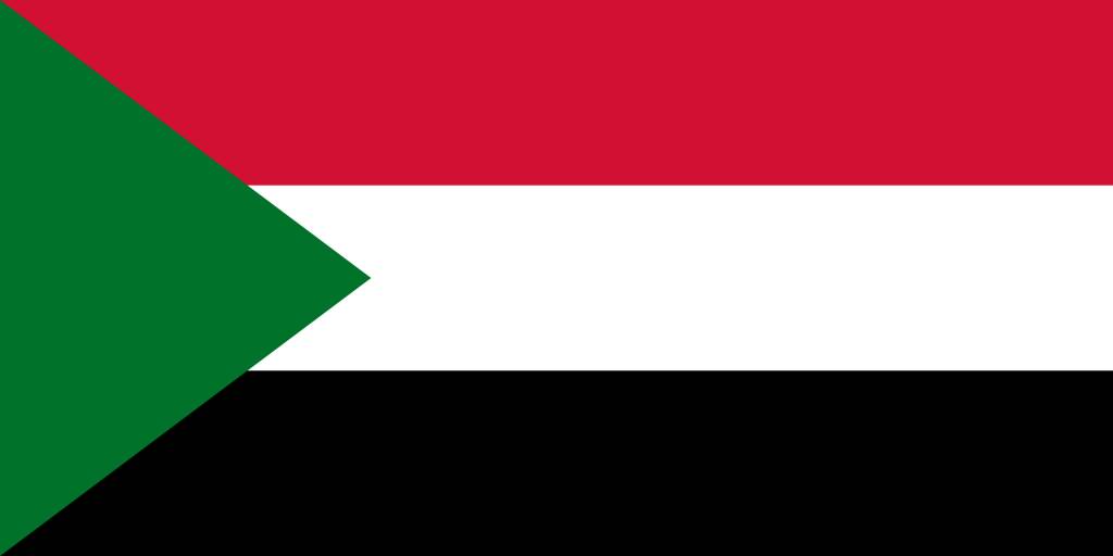 Sudan flag clipart - Country flags