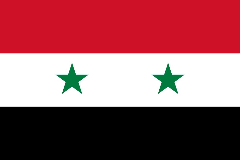 Set complet drapeau Syrie - Country flags