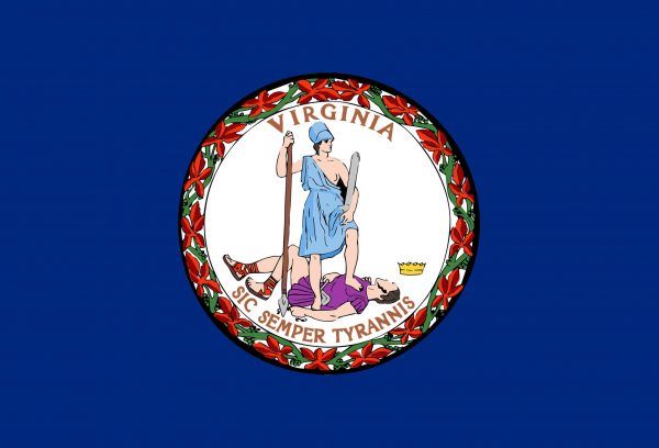 Virginia flag States package - Country flags